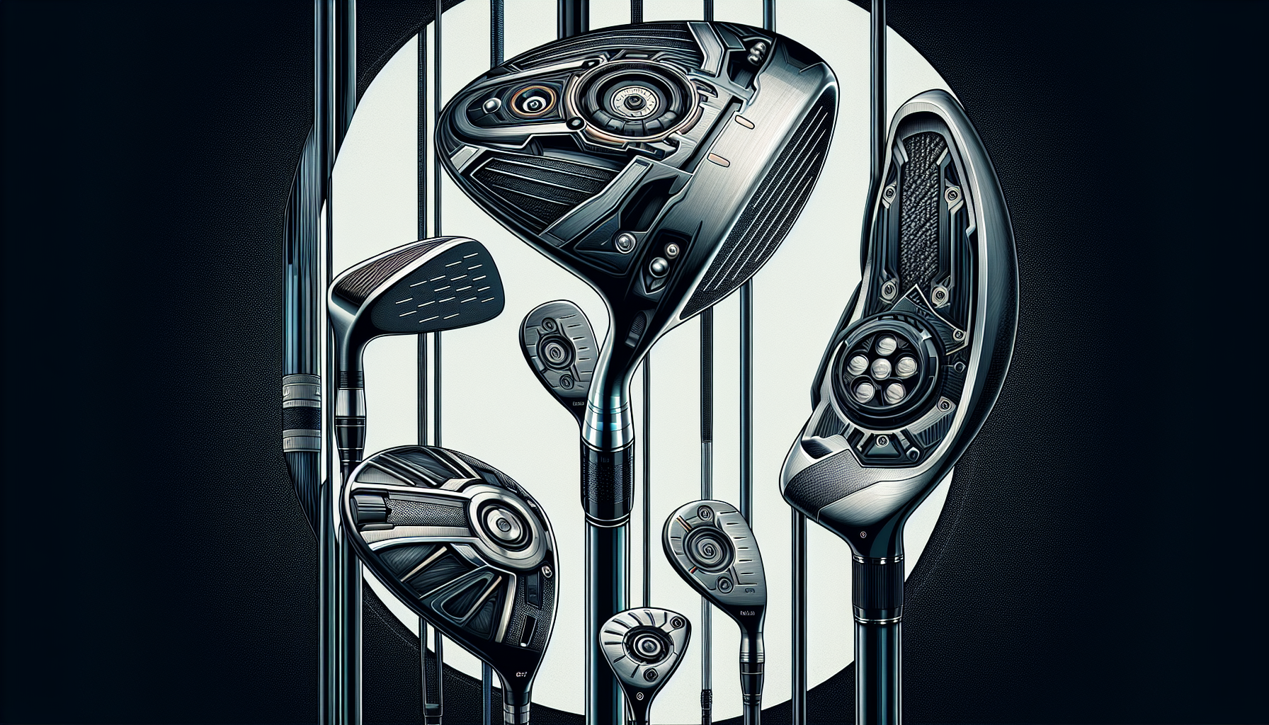 Illustration of impactful innovations in golf driver technology