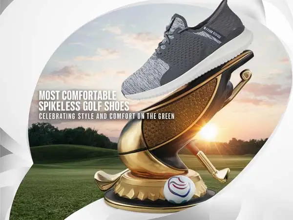 the most comfortable golf shoes on a trophy